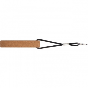 Logotrade corporate gift image of: Cork keyring ROSKILDE