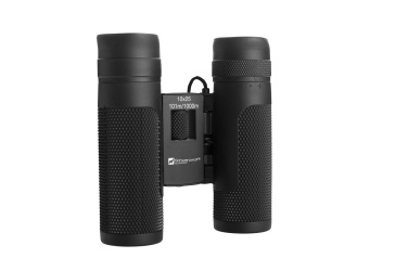 Logo trade promotional merchandise picture of: Binoculars TRIVOR Schwarzwolf