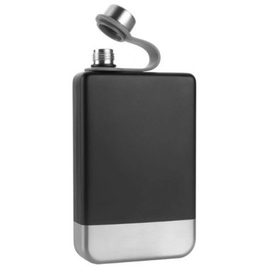 Logo trade promotional products picture of: Hip flask set TAHAT Schwarzwolf
