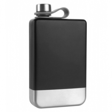 Logo trade promotional products picture of: Hip flask HALTI Schwarzwolf