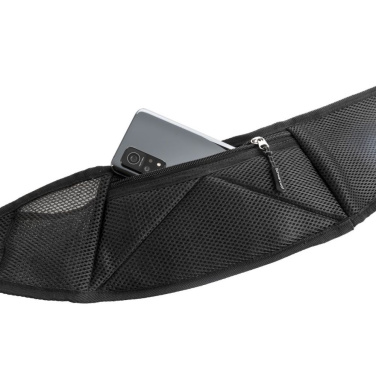 Logo trade business gift photo of: Sport belt bag MAFADI Schwarzwolf