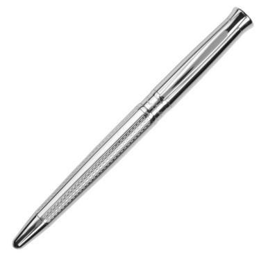 Logo trade promotional gifts picture of: Metal roller pen ROI
