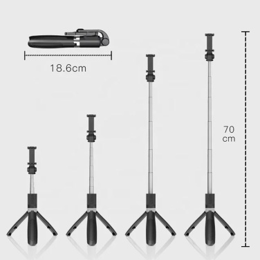 Logotrade advertising products photo of: Selfie stick with tripod, K06