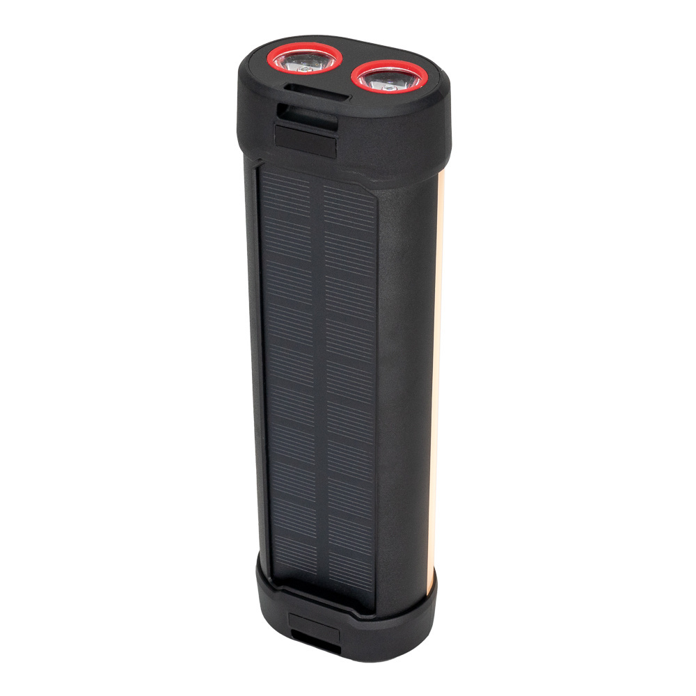 Logotrade promotional gifts photo of: Solar flashlight with power bank, ES982