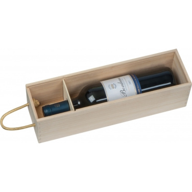 Logo trade promotional gifts picture of: Wine box DAVENPORT