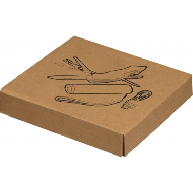 Logo trade corporate gifts picture of: Set Torch and pocket knife OLDHAM