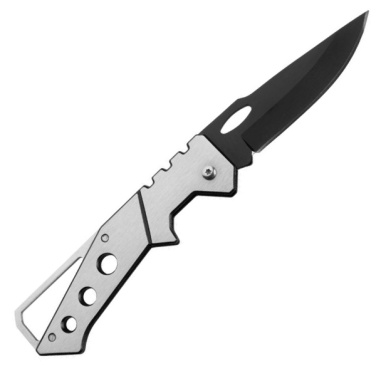 Logo trade promotional item photo of: Folding knife GEDIZ Schwarzwolf