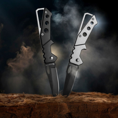 Logo trade business gift photo of: Folding knife GEDIZ Schwarzwolf