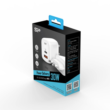 Logo trade business gift photo of: SILICON POWER fast charger QM25