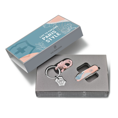 Logo trade promotional merchandise image of: Victorinox pocket knife Classic SD, 58 mm, Celidor, Paris Style