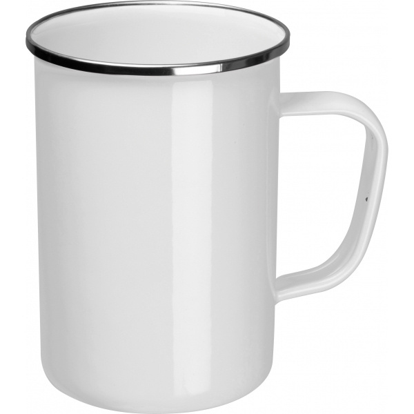 Logotrade promotional gift picture of: Enamel cup Adelaine
