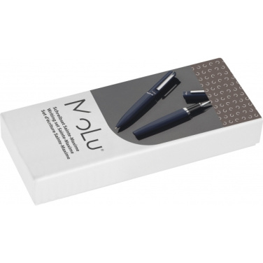 Logotrade promotional merchandise image of: Writing set soft touch SAINTE MAXIME MoLu