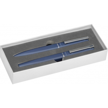 Logo trade promotional products picture of: Writing set soft touch SAINTE MAXIME MoLu