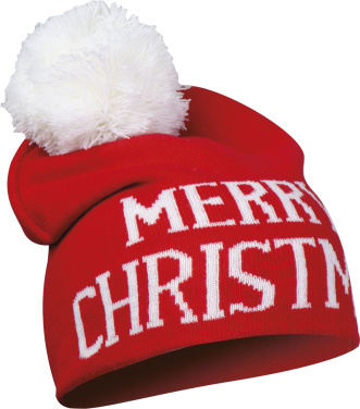 Logo trade promotional merchandise image of: Christmas hat Whitehorse