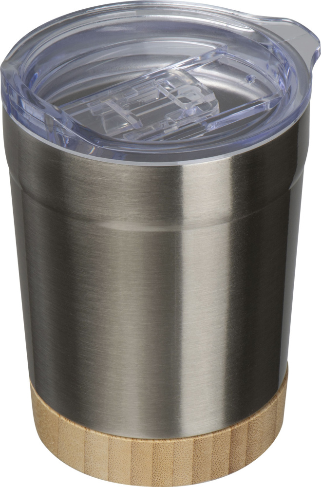 Logotrade promotional giveaways photo of: Recycled steel cup Turin