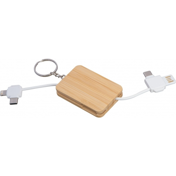 Logo trade promotional giveaways picture of: Keychain Bellevue