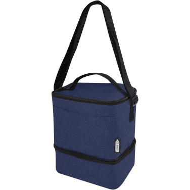 Logo trade promotional merchandise image of: Tundra 9-can GRS RPET lunch cooler bag 9L