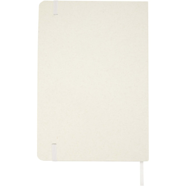 Logotrade corporate gift image of: Bass A5 recycled hard cover notebook with lined pages