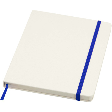Logotrade promotional gift image of: Bass A5 recycled hard cover notebook with lined pages