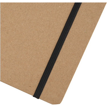 Logotrade promotional items photo of: Holm A5 stone paper hard cover notebook with lined pages