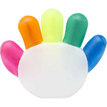 Logotrade promotional item image of: Patina 5-colour highlighter
