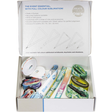 Logo trade promotional gifts picture of: Sublimation lanyards sample box