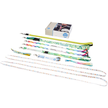 Logo trade promotional products image of: Sublimation lanyards sample box
