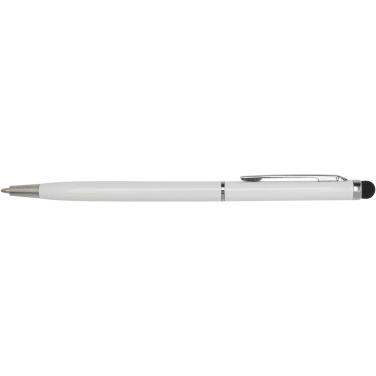 Logo trade corporate gifts picture of: Ore aluminium ballpoint pen with stylus