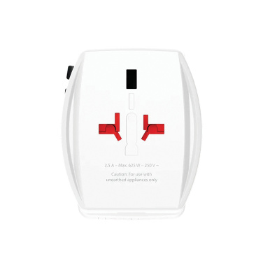 Logotrade promotional giveaway image of: SKROSS World Travel Adapter MUV 65W PD with USB C Cable