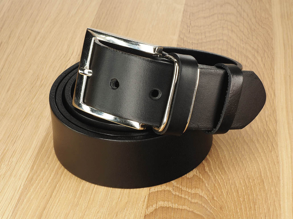 Logo trade promotional products image of: Leather belt 502035000