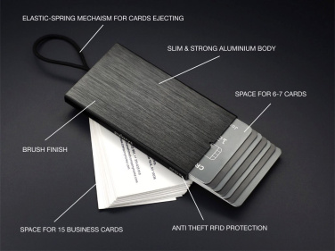 Logotrade promotional giveaways photo of: RFID credit and business card holder 126615500