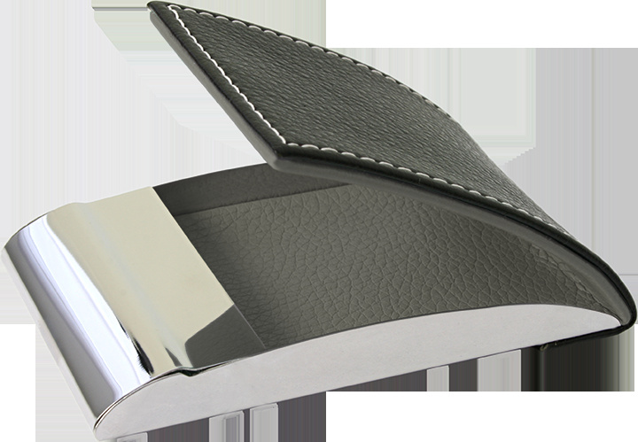 Logo trade advertising products image of: Business card holder 52904400