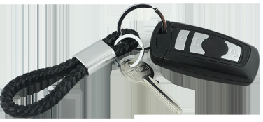 Logotrade promotional giveaway image of: Keyring 60912400