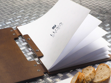 Logo trade business gifts image of: Menu cover 1955121