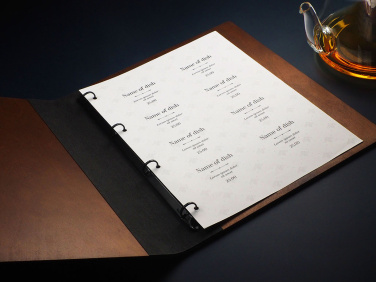 Logo trade advertising products picture of: Menu cover 1106121