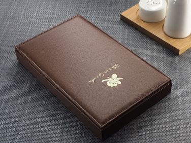 Logo trade business gifts image of: Bill box 1096280