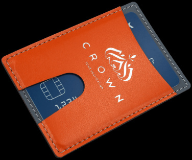 Logo trade promotional merchandise image of: Credit card holder 544119