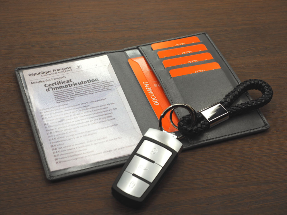 Logo trade promotional gifts image of: Document wallet 1255119