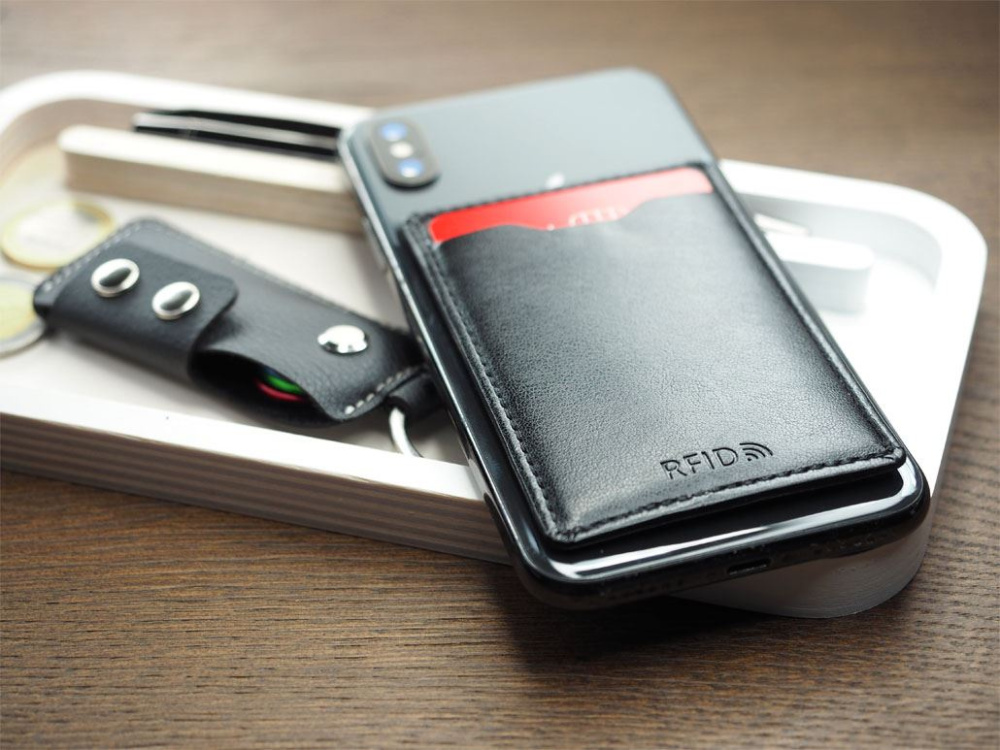 Logotrade promotional merchandise picture of: RFID credit card holder 1258119