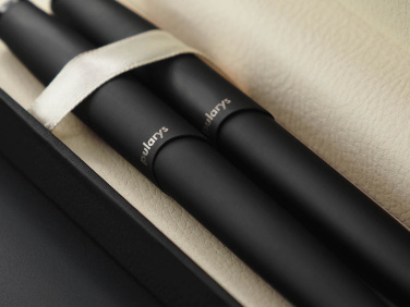 Logotrade corporate gift image of: Agate stone Pen set 1289036