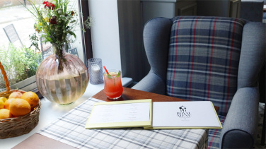 Logo trade promotional products image of: Menu cover 1085119