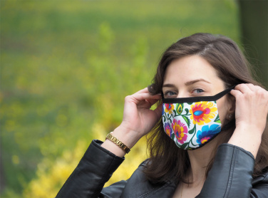 Logo trade promotional products image of: MARS cotton mask (size M) 1379165