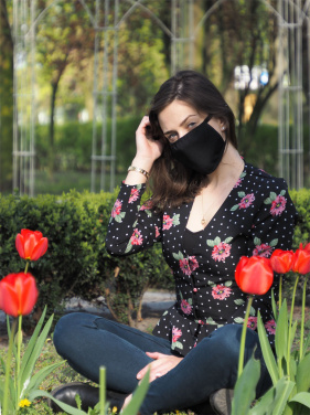 Logotrade advertising products photo of: MARS cotton mask (size M) 1379165