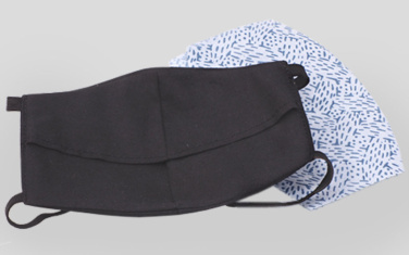 Logo trade promotional gifts picture of: VENUS PRO cotton face mask with a pocket an HEPA filter 1378165