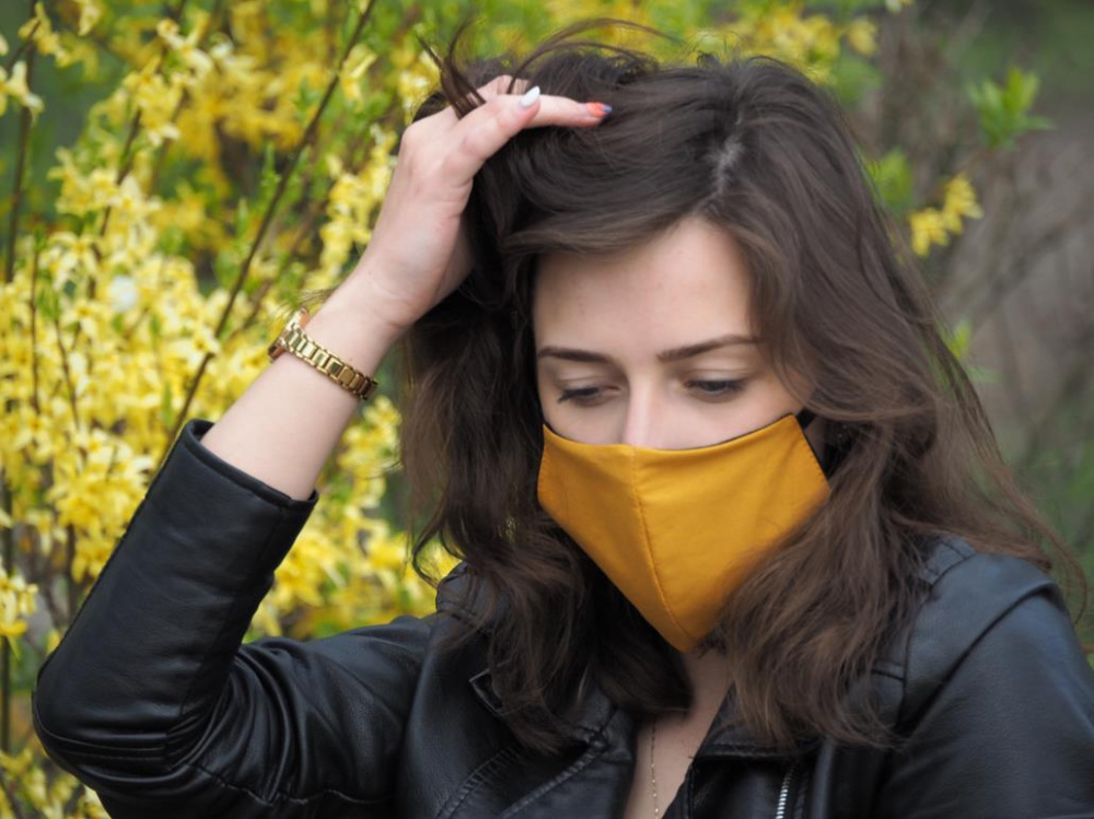 Logo trade promotional products picture of: VENUS cotton face mask 1377165