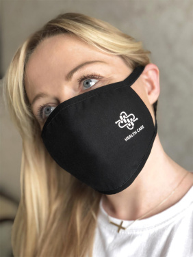 Logotrade corporate gifts photo of: MARS PRO cotton mask (size M) with pocket and HEPA filter 1380165