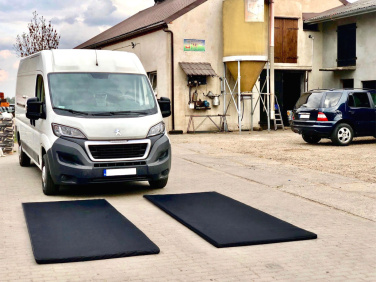Logo trade promotional items image of: Transit disinfection mat  120x200x4cm 1368087