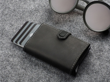Logotrade promotional gift image of: RFID wallet - Hunter Leather 2109284