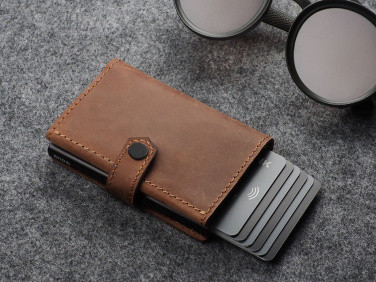 Logotrade promotional product picture of: RFID wallet - Hunter Leather 2109284