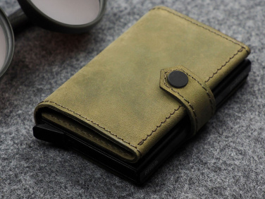 Logo trade advertising products image of: RFID wallet - Hunter Leather 2109284